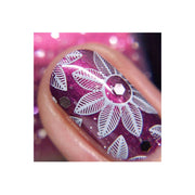 UberChic Beauty Collection 28 Stamping Plate Rosy Brown