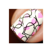 UberChic Beauty Love and Marriage-03 Stamping Plate Light Gray