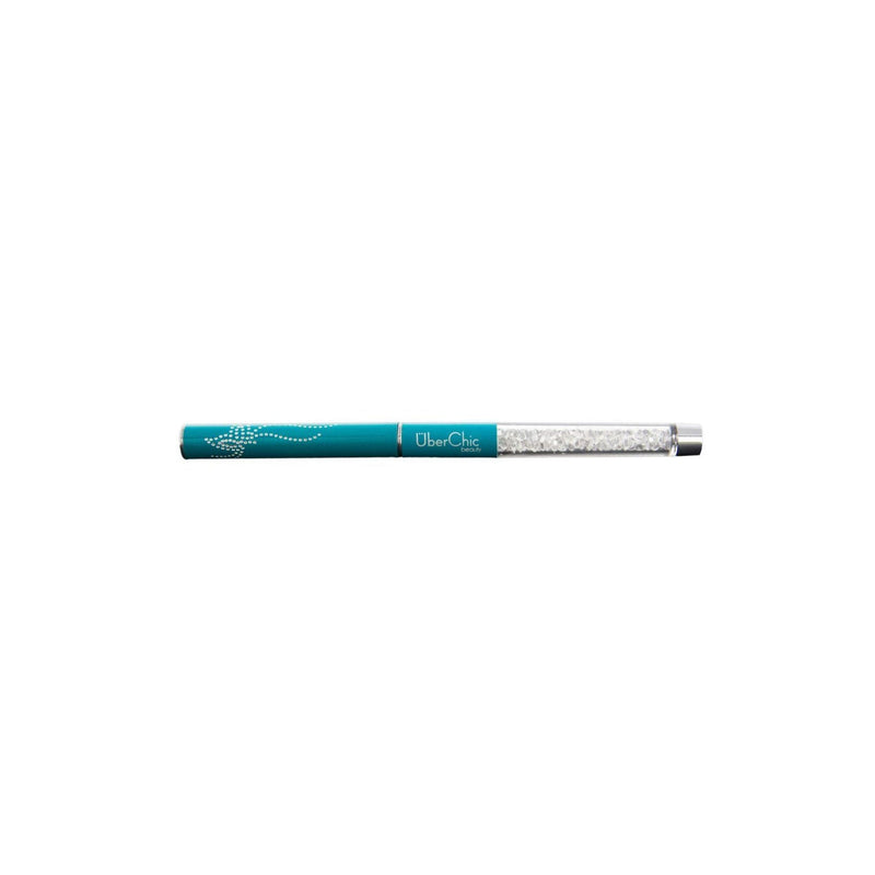 UberChic Beauty Detail Nail Art Brush - Teal Brush Dark Cyan