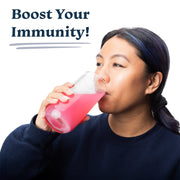 Drinklits Immunity Bundle: Immune Support Tablets in 2 Flavors - 2 Tubes | 20 Servings Immunity Hydration Electrolyte Tablets White Smoke