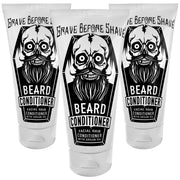 Grave Before Shave GRAVE BEFORE SHAVE™  BEARD Conditioner Soap/shampoo Light Gray Beard Conditioner 3 Pack