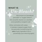 Rustic Strength Un-Bleach Multi-Purpose Cleaner Gray 2 LB,5 LB,9 LB Glass Jar with Metal Cap,10 LB,20 LB,40 LB Bag-in-Box,40 LB Bucket