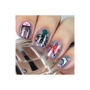 UberChic Beauty Beach Please Stamping Plate Rosy Brown