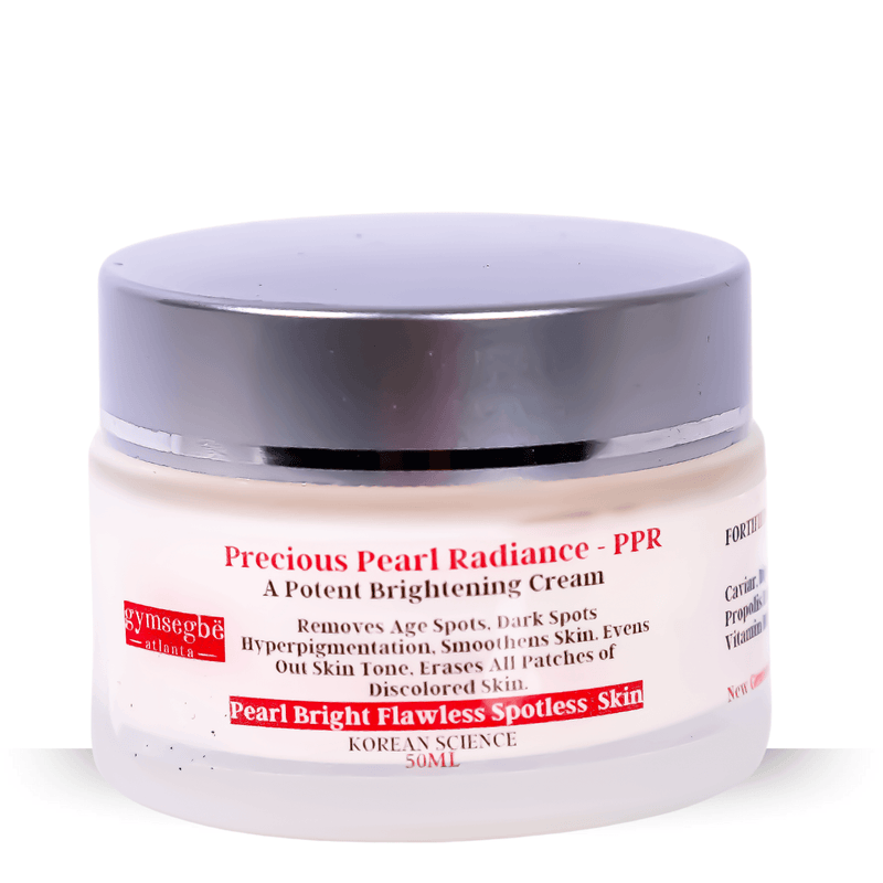 gymsegbë Precious Pearl Radiance Brightening Cream Anti-Aging, Dark Spots, Hyperpigmentation White Smoke 1 Jar Save $5.80