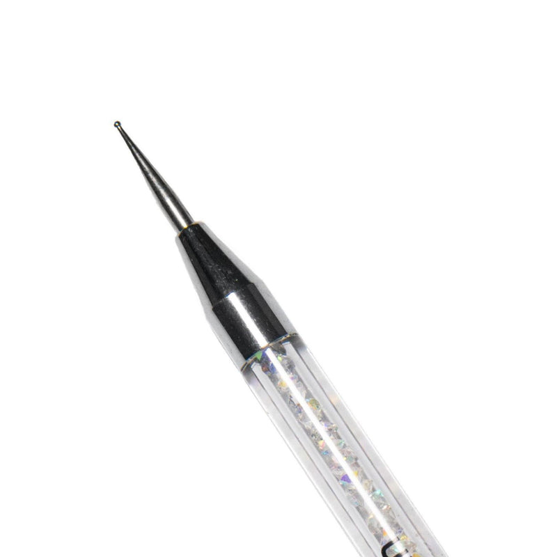 UberChic Beauty Dual-Ended Dotting & Water Marble Tool Tool Light Gray