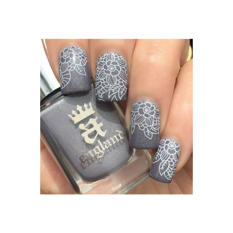 UberChic Beauty Collection 08 Stamping Plate Rosy Brown