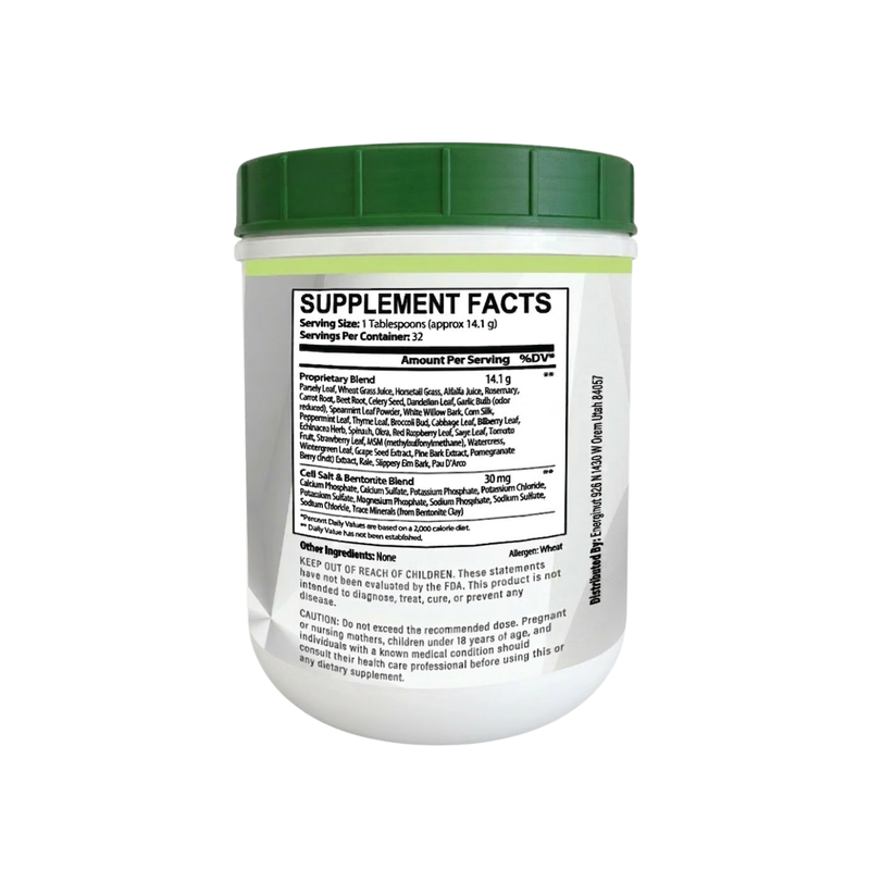 Energi Nutrition Mega Greens - Powder Supplement White Smoke