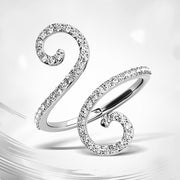Bids.com 14k White Gold Diamond Open Flourish Style Ring (1/2 cttw) Rings White Smoke 3 / White Gold,3.5 / White Gold,4 / White Gold,4.5 / White Gold,5 / White Gold,5.5 / White Gold,6 / White Gold,6.5 / White Gold,7 / White Gold,7.5 / White Gold,8 / White Gold,8.5 / White Gold,9 / White Gold