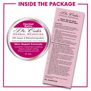 COLEHERBALS LLC 16 - Dr. Cole's Organic Skin Repair Herbal Balm Herbal White Smoke