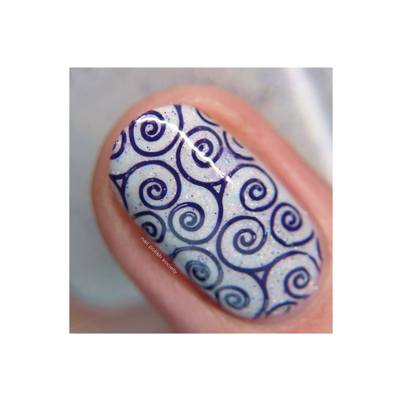 UberChic Beauty Collection 15 Stamping Plate Rosy Brown