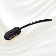 KOH-I-NOOR Beauty USA Natural Bristle Shower Back Brush - Long Handle for Full Back Exfoliation (48cm) Bath & Body Brushes Lavender