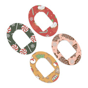 Peelz Christmas Treats Variety Pod Patch Tape - Pump Peelz Patch Medical Tape White Smoke 12-Pack (Set of 12 Patches),4-Pack (Set of 4 Patches)