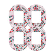 Peelz Merry Swiftmas Tandem Mobi Patch Tape - Pump Peelz Patch Medical Tape White Smoke 12-Pack (Set of 12 Patches),4-Pack (Set of 4 Patches),1-Patch (One Single Patch)