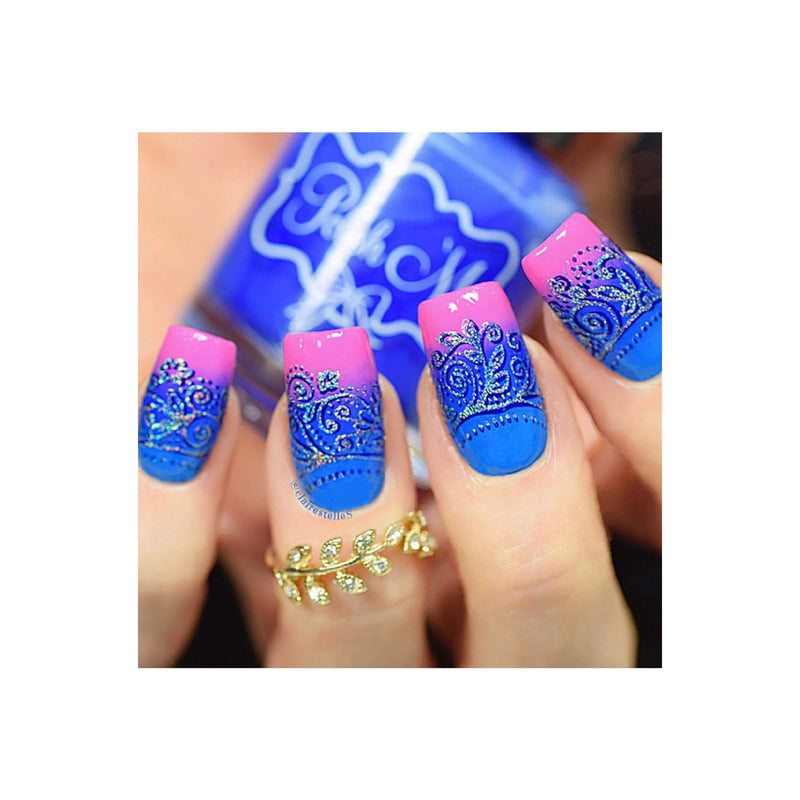 UberChic Beauty Collection 19 Stamping Plate Rosy Brown