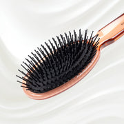 KOH-I-NOOR Beauty USA All Seasons Synthetic Pin Hair Brush - Pneumatic Cushion for Thick & Coarse Hair Hair Brush Lavender Rose pink / Large,Coral red / Large,Petroleum Blue / Large,Rose pink / Small,Coral red / Small,Petroleum Blue / Small