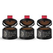 Style Edit Drop Red Gorgeous Root Touch-Up Powder Powder White Smoke Dark Red / Pack of 3