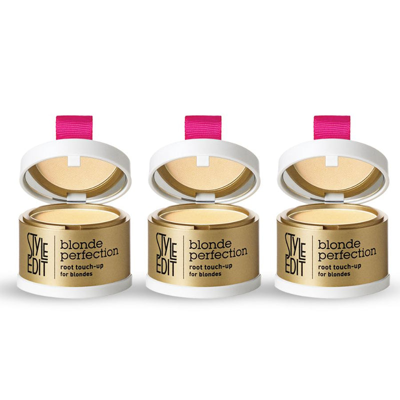 Style Edit Blonde Perfection Root Touch-Up Powder Powder White Smoke Light Blonde / Pack of 3