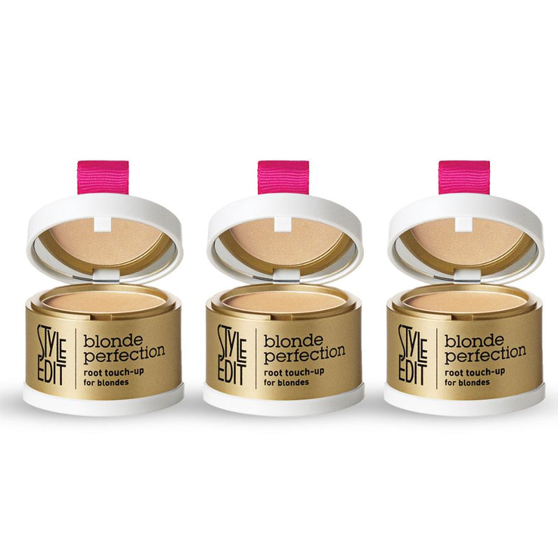 Style Edit Blonde Perfection Root Touch-Up Powder Powder White Smoke Medium Blonde / Pack of 3