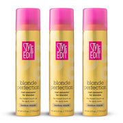 Style Edit Blonde Perfection Root Concealer Spray Spray White Smoke Medium Blonde / Pack of 3