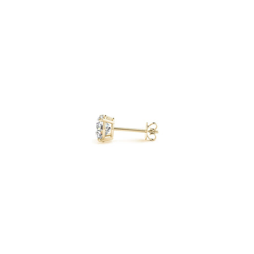 Bids.com 1/2 cttw Lab Grown Round Diamond Stud Earrings 14k Yellow Gold (G/VS2) Earrings White Smoke Yellow Gold