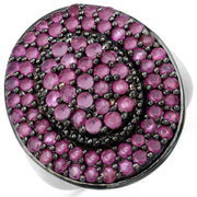 Bids.com 3.11 Carat Genuine Ruby .925 Sterling Silver Ring Rings White Smoke size 9.00,size 6.00,size 7.00,size 8.00,size 5.00,size 10.00