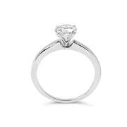 Bids.com 14K White Gold 1.0 Cttw Round Lab Grown Diamond 4 Prong Solitaire Engagement Ring (F-G Color, VS2-SI1 Clarity) - Ring Size 7 Rings White Smoke 7 / White.Gold,9 / White.Gold,6 / White.Gold,8 / White.Gold,5 / White.Gold