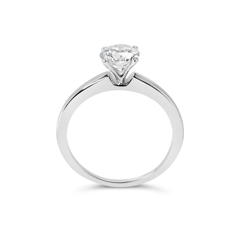 Bids.com 14K White Gold 1.0 Cttw Round Lab Grown Diamond 4 Prong Solitaire Engagement Ring (F-G Color, VS2-SI1 Clarity) - Ring Size 7 Rings White Smoke 7 / White.Gold,9 / White.Gold,6 / White.Gold,8 / White.Gold,5 / White.Gold