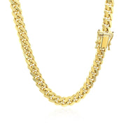 Bids.com 6.0mm 14k Yellow Gold Classic Miami Cuban Solid Chain Necklaces White Smoke 24 / Yellow Gold,26 / Yellow Gold,20 / Yellow Gold,22 / Yellow Gold
