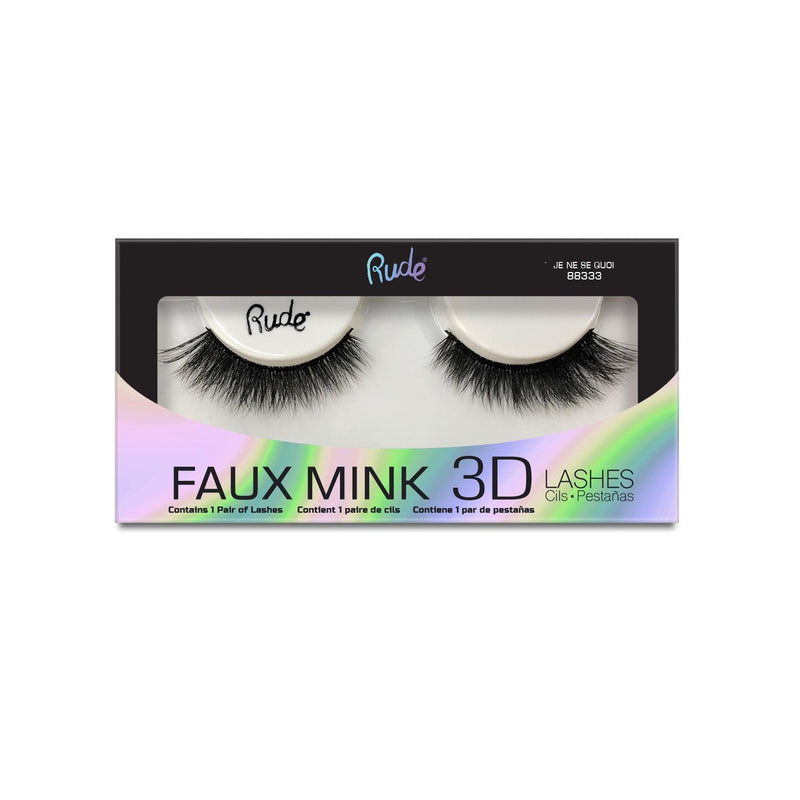 Rude Cosmetics Lush - Faux Mink 3D Lashes False Lashes Gray Je Ne Se Quoi