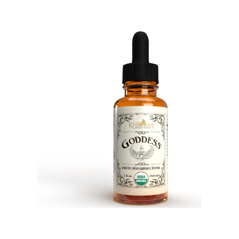 Khroma Herbal Products Goddess - Organic Female Blend Supplements White Smoke