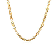 Bids.com 4.5mm 14k Yellow Gold Anchor Chain Necklaces White Smoke 20 / Yellow Gold,24 / Yellow Gold
