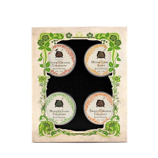 Soap Cauldron Boxed Gift Set Body Butter Sampler Body Butter Black Citrus