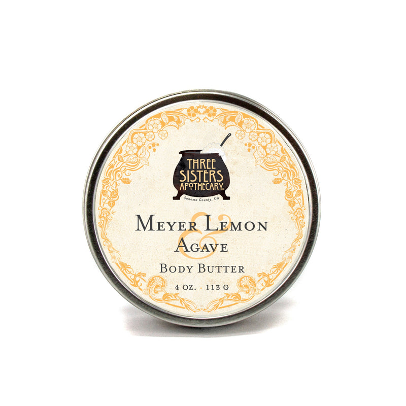 Soap Cauldron Body Butter Meyer Lemon & Agave Body Butter White Smoke 4 oz