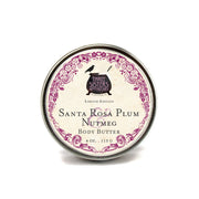 Soap Cauldron Body Butter Santa Rosa Plum & Nutmeg Body Butter White Smoke 4 oz