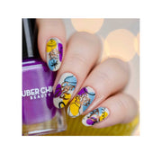 UberChic Beauty Partly Cloudy with a Chance of Glam - Stamping Polish Stamping Polish Gray