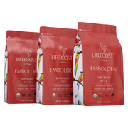 Lifeboost Coffee Embolden Dark Roast Dark Roast Sienna Whole Bean / 3