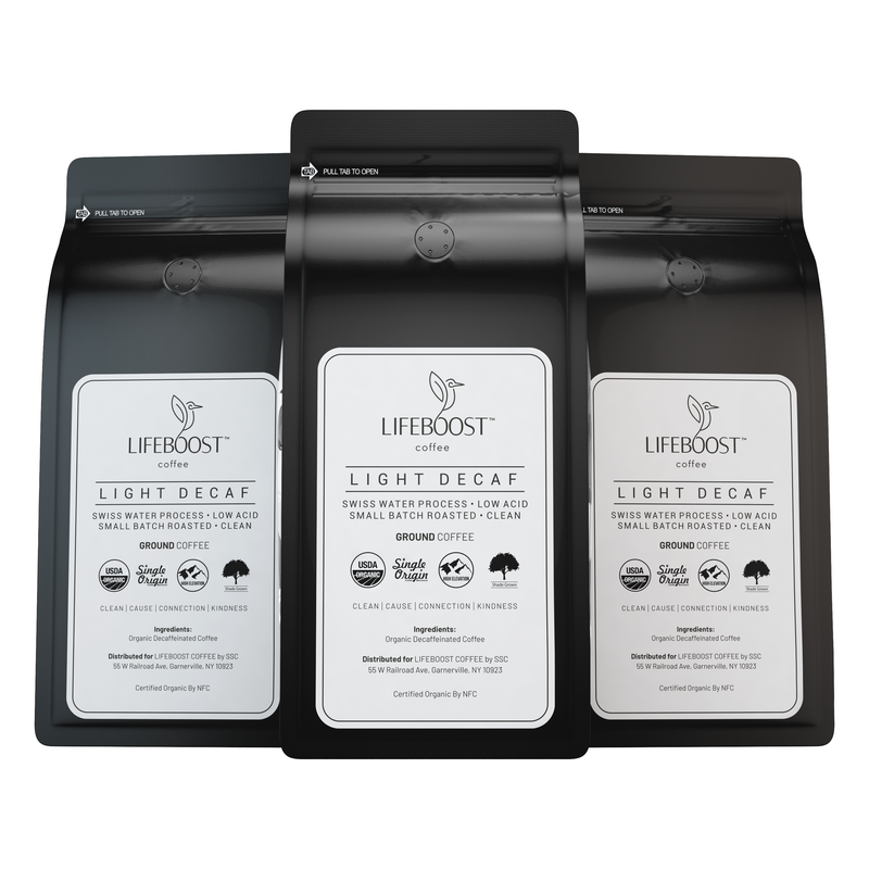 Lifeboost Coffee Light Decaf Decaf Roast Dark Slate Gray Ground / 3