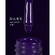 nbmsupply Dark gel polish (new collection) 84, 10 ml color84 Black