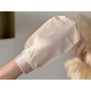 Bath Romance exfoliating silk bath glove bath glove Rosy Brown