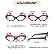 eyekeeper.com 4 Pack Artistic Bifocal Reading Glasses Oval Design Readers BR2128 Eyeglasses White Smoke 4 Pairs Mix / +1.00,4 Pairs Mix / +1.50,4 Pairs Mix / +2.00,4 Pairs Mix / +2.50,4 Pairs Mix / +3.00,4 Pairs Mix / +3.50