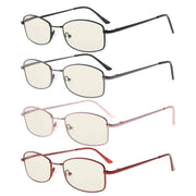 eyekeeper.com 4 Pack Bendable Blue Light Filter Reading Glasses UVR1712 Eyeglasses White Smoke 4 Pairs Mix / without magnification,4 Pairs Mix / +0.50,4 Pairs Mix / +0.75,4 Pairs Mix / +1.00,4 Pairs Mix / +1.25,4 Pairs Mix / +1.50,4 Pairs Mix / +1.75,4 Pairs Mix / +2.00,4 Pairs Mix / +2.25,4 Pairs Mix / +2.50,4 Pairs Mix / +3.00