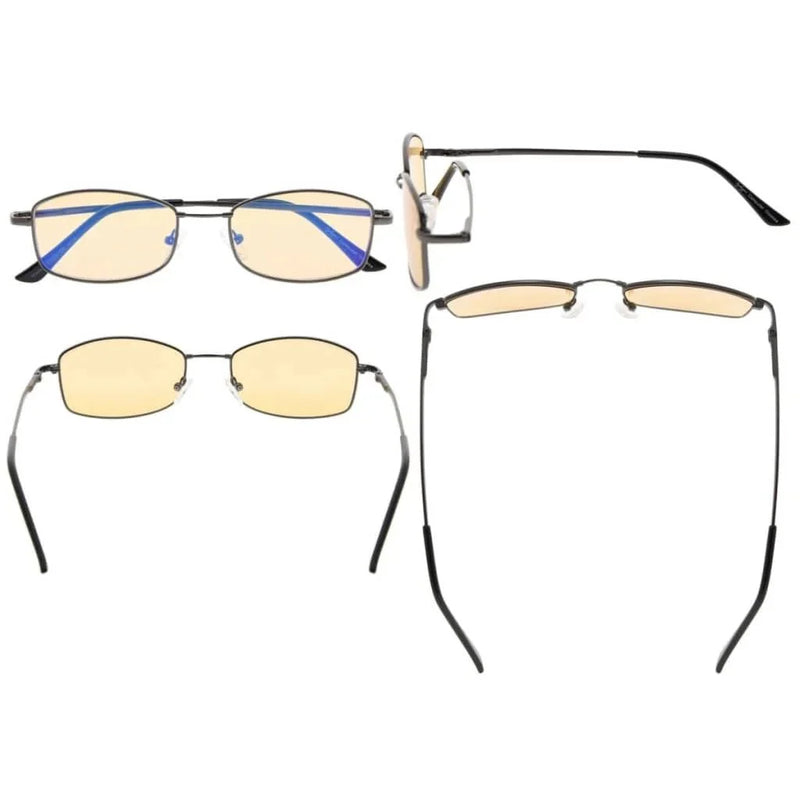 eyekeeper.com 4 Pack Bendable Blue Light Filter Reading Glasses UVR1712 Eyeglasses White Smoke 4 Pairs Mix / without magnification,4 Pairs Mix / +0.50,4 Pairs Mix / +0.75,4 Pairs Mix / +1.00,4 Pairs Mix / +1.25,4 Pairs Mix / +1.50,4 Pairs Mix / +1.75,4 Pairs Mix / +2.00,4 Pairs Mix / +2.25,4 Pairs Mix / +2.50,4 Pairs Mix / +3.00