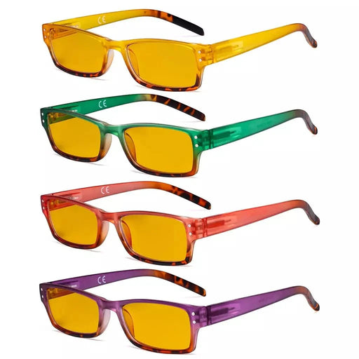 eyekeeper.com 4 Pack Blue Light Blocking Reading Glasses HP012D Eyeglasses White Smoke 4 Pairs Mix / without magnification,4 Pairs Mix / +0.50,4 Pairs Mix / +0.75,4 Pairs Mix / +1.00,4 Pairs Mix / +1.25,4 Pairs Mix / +1.50,4 Pairs Mix / +1.75,4 Pairs Mix / +2.00,4 Pairs Mix / +2.50,4 Pairs Mix / +3.00