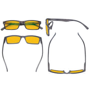 eyekeeper.com 4 Pack Blue Light Blocking Reading Glasses HP057 Eyeglasses White Smoke 4 Pairs Mix / without magnification,4 Pairs Mix / +0.50,4 Pairs Mix / +0.75,4 Pairs Mix / +1.00,4 Pairs Mix / +1.25,4 Pairs Mix / +1.75,4 Pairs Mix / +2.00,4 Pairs Mix / +2.25