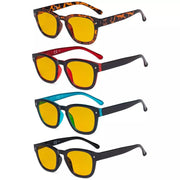 eyekeeper.com 4 Pack Blue Light Blocking Reading Glasses HP089 Eyeglasses White Smoke 4 Pairs Mix / without magnification,4 Pairs Mix / +0.50,4 Pairs Mix / +0.75,4 Pairs Mix / +1.00,4 Pairs Mix / +1.25,4 Pairs Mix / +1.50,4 Pairs Mix / +1.75,4 Pairs Mix / +3.00