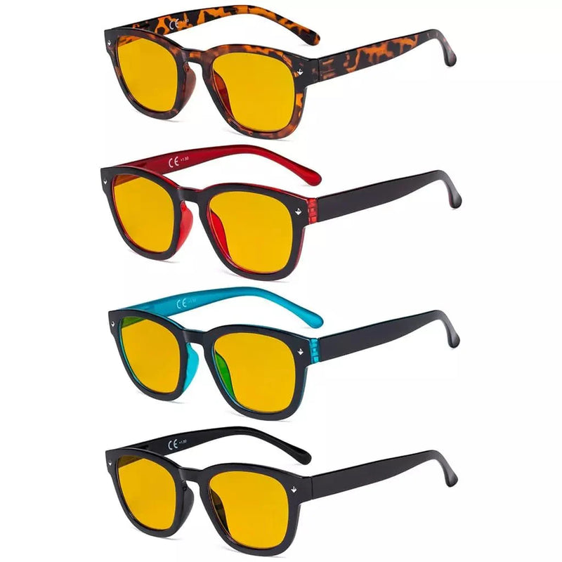 eyekeeper.com 4 Pack Blue Light Blocking Reading Glasses HP089 Eyeglasses White Smoke 4 Pairs Mix / without magnification,4 Pairs Mix / +0.50,4 Pairs Mix / +0.75,4 Pairs Mix / +1.00,4 Pairs Mix / +1.25,4 Pairs Mix / +1.50,4 Pairs Mix / +1.75,4 Pairs Mix / +3.00