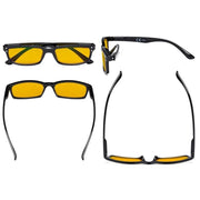 eyekeeper.com 4 Pack Blue Light Blocking Reading Glasses HP103 Eyeglasses White Smoke 2Black-2Tortoise / without magnification,2Black-2Tortoise / +0.50,2Black-2Tortoise / +0.75,2Black-2Tortoise / +1.25,2Black-2Tortoise / +1.75,2Black-2Tortoise / +3.00