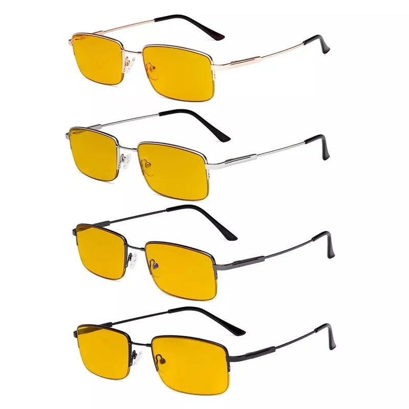eyekeeper.com 4 Pack Blue Light Blocking Reading Glasses HPCG1702 Eyeglasses White Smoke 4 Pairs Mix / without magnification,4 Pairs Mix / +0.50,4 Pairs Mix / +0.75,4 Pairs Mix / +1.00,4 Pairs Mix / +1.25,4 Pairs Mix / +1.50,4 Pairs Mix / +1.75,4 Pairs Mix / +2.00