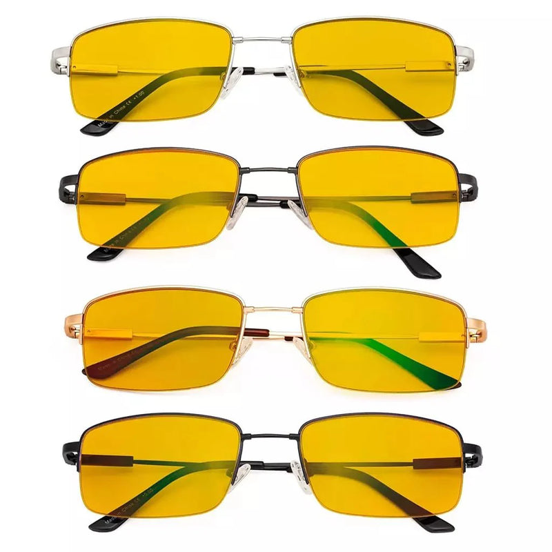 eyekeeper.com 4 Pack Blue Light Blocking Reading Glasses HPCG1702 Eyeglasses White Smoke 4 Pairs Mix / without magnification,4 Pairs Mix / +0.50,4 Pairs Mix / +0.75,4 Pairs Mix / +1.00,4 Pairs Mix / +1.25,4 Pairs Mix / +1.50,4 Pairs Mix / +1.75,4 Pairs Mix / +2.00