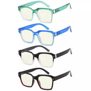 eyekeeper.com 4 Pack Blue Light Filter Reading Glasses UVR2024 Eyeglasses White Smoke 4 Pairs Mix / without magnification,4 Pairs Mix / +0.50,4 Pairs Mix / +0.75,4 Pairs Mix / +1.00,4 Pairs Mix / +1.25,4 Pairs Mix / +1.50,4 Pairs Mix / +1.75,4 Pairs Mix / +2.00,4 Pairs Mix / +2.50,4 Pairs Mix / +3.00